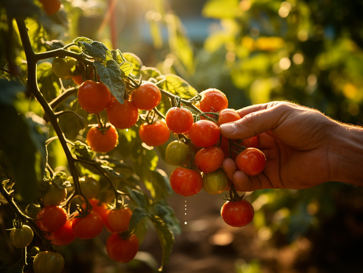 tomates jardin