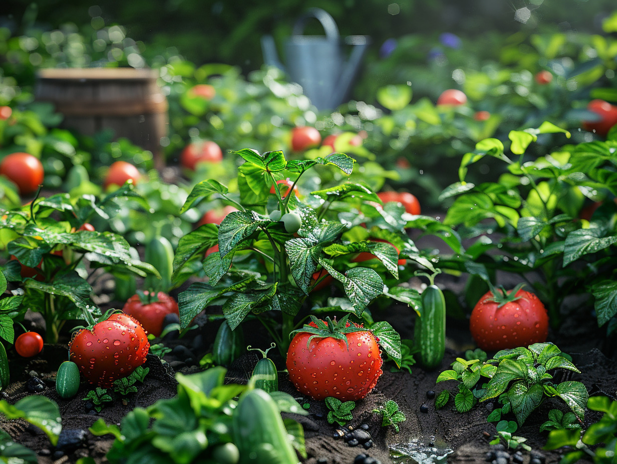 concombre tomate