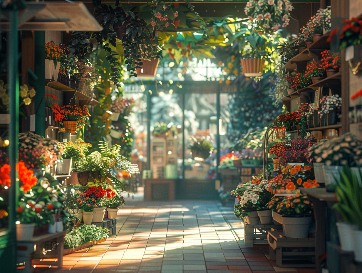 marché aux fleurs