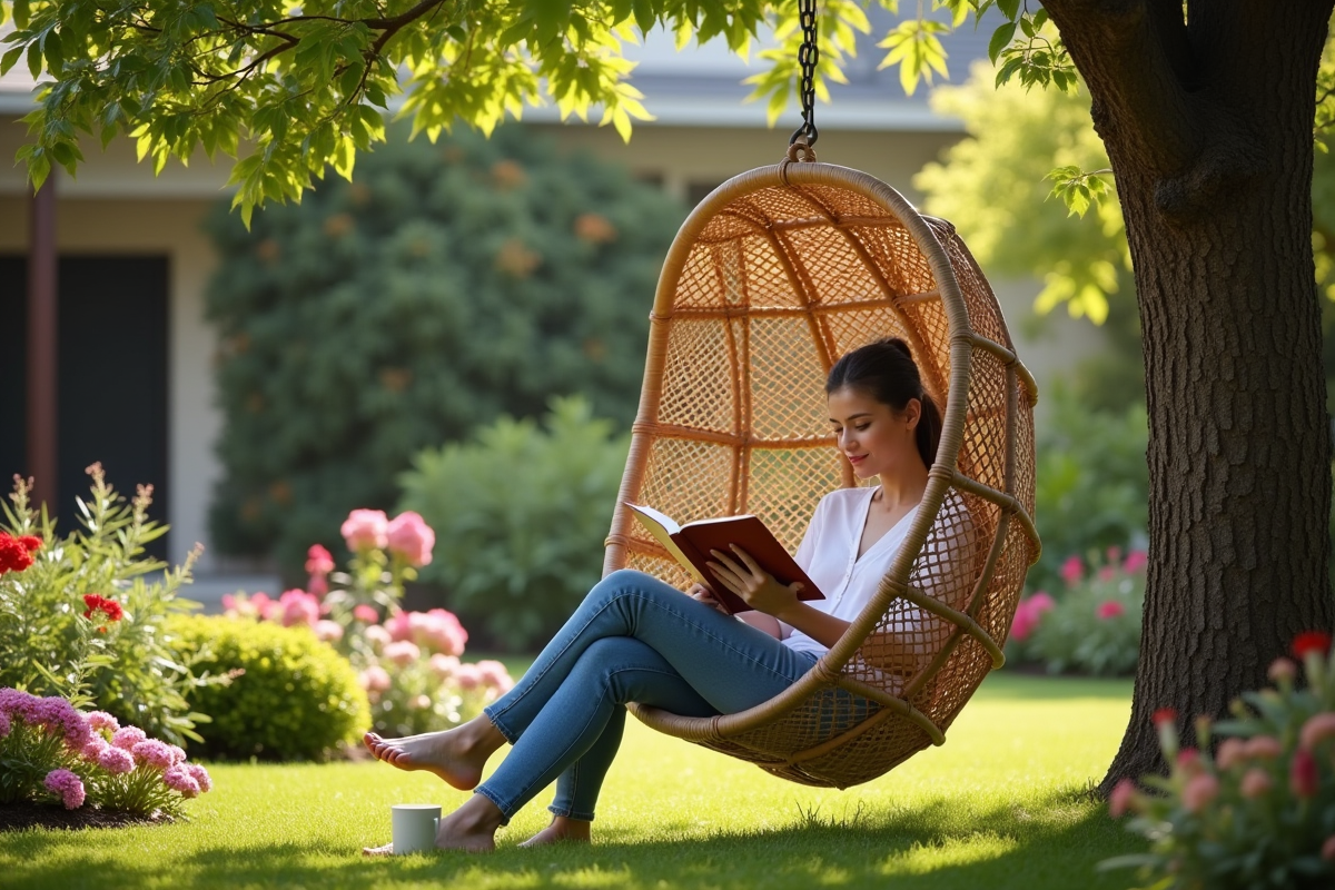 chaise suspendue