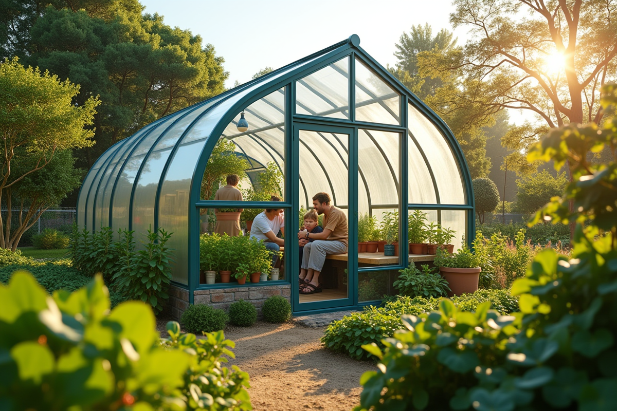 serre jardin