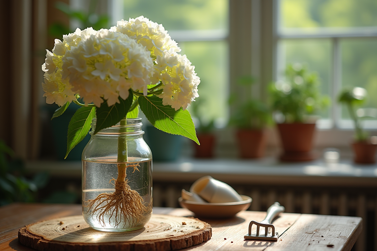 hortensias bouturage