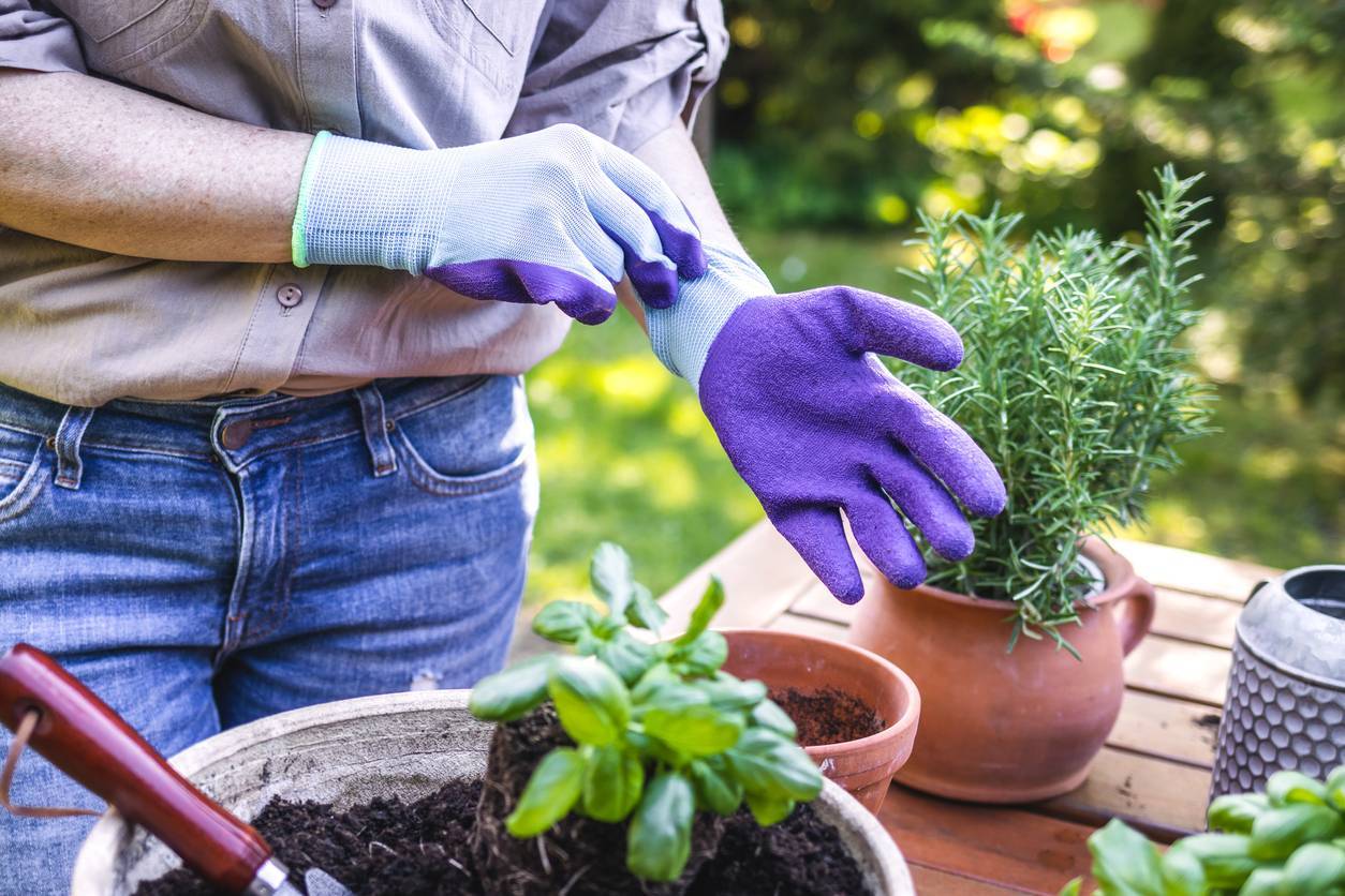 équipements de protection jardinage